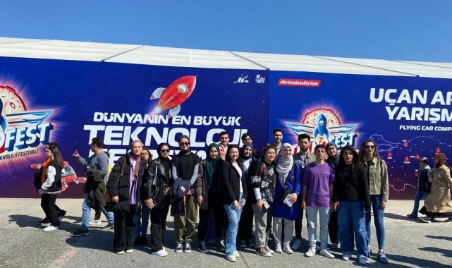 Kepsutlu gençler TEKNOFEST'te