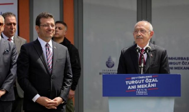 Kılıçdaroğlu: Özal'ın hedef koyduğu gelişen Türkiye'yi yeniden inşa edeceğiz