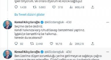 Kılıçdaroğlu: Seçime gidiyoruz, savaşa değil
