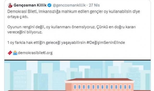 Kılıçdaroğlu'ndan 'Demokrasi Bileti' uygulamasına destek çağrısı