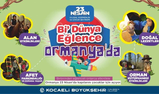 Kıraç çocuk bayramında Kocaeli'ye geliyor