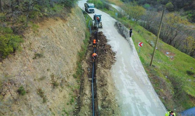 Kırsal mahallelerin 40 yıllık içme suyu sorunu çözülüyor