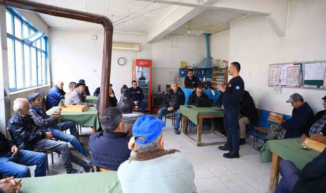 Kırsal orman mahallelerinde yangın bilgilendirmesi