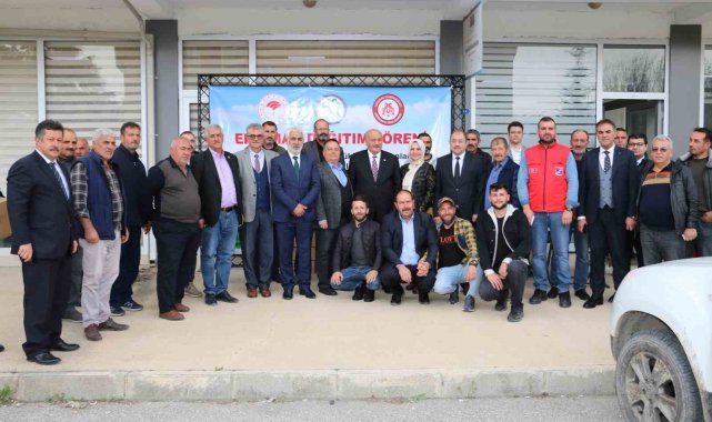 Kızgınlık tespit cihazı dağıtım töreni yapıldı