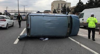 Kocaeli'de bayram ziyareti yolunda kaza: 3'ü çocuk 8 yaralı