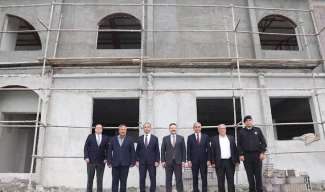 Koçarlı Cemevi ve Kültür Merkezi inşaatında sona yaklaşıldı