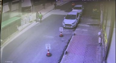 Küçükçekmece'de 'yasak aşk' cinayeti kamerada; Eğilince kurşunlardan kurtuldu