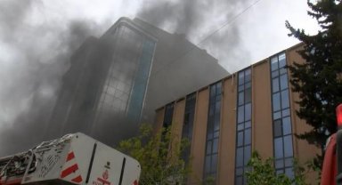 Küçükçekmece'de tekstil atölyesinde yangın -