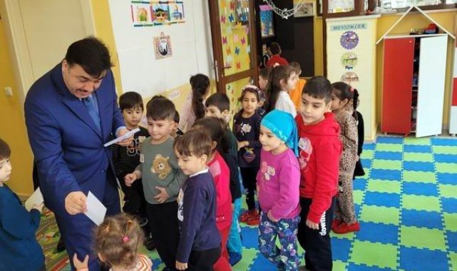 Kulu'da tekne orucu tutan çocuklar ödüllendirildi