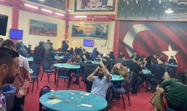 Kumar operasyonunda 171 kişiye 693 bin 405 TL ceza