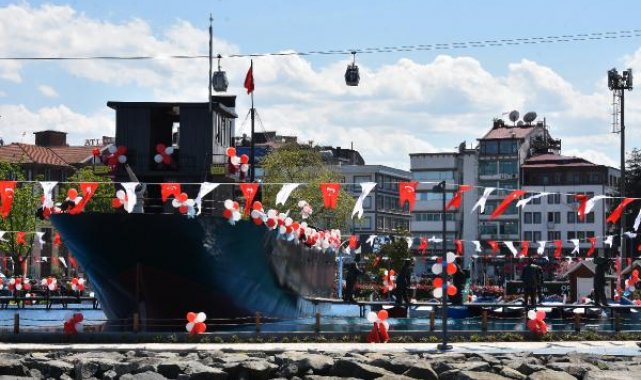 Kurtuluş Savaşı'nın simge gemisi 'Rüsumat No:4'ün maketi yapıldı