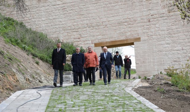 Kütahya Kalesi ve Ulu Cami Arkası Kültür Yolu Projesi'nde sona yaklaşıldı