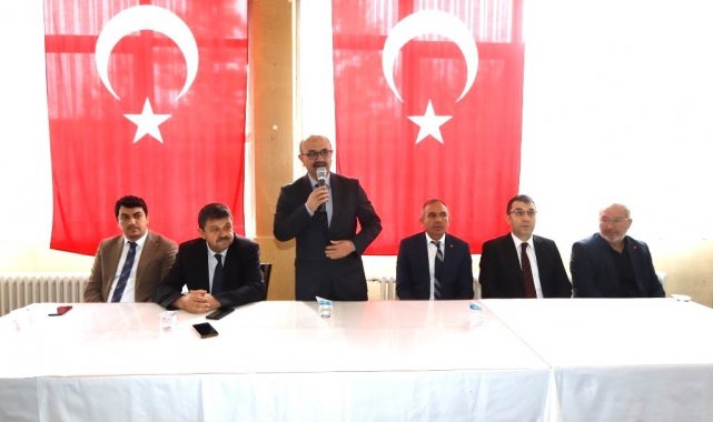 Kütahya protokolü, İl Özel İdaresi personeliyle bayramlaştı