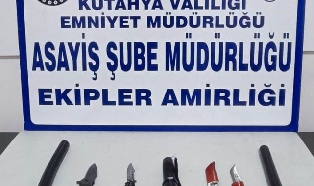 Kütahya'da 490 şahıs, 233 aracın GBT kontrolü ve denetimi yapıldı