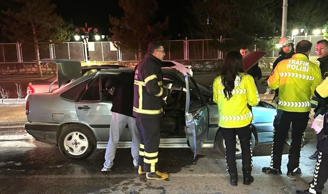 Kütahya'da araç yangını