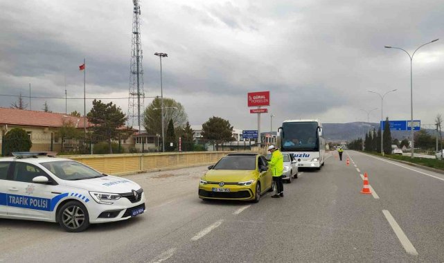 Kütahya'da Ramazan Bayramı süresince trafik tedbirlerinde 375 ekip ve 753 personel görev yapacak