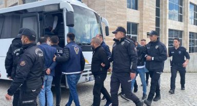 Kütahya'daki silahlı çatışmanın 9 şüphelisi adliyeye sevk edildi