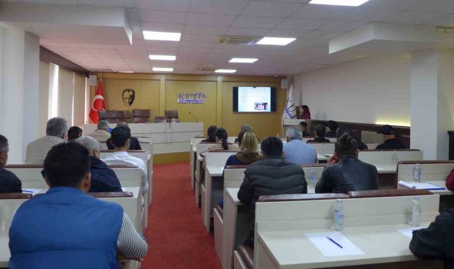 KUTO'da otel ve restoranlara yönelik yangın eğitimi verildi