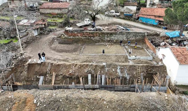 Kuyumcu'da yapılacak aşevinin inşaatı başladı