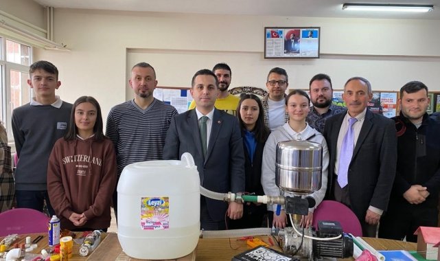 Lise öğrencilerinin minyatür elektrik türbini, TEKNOFEST finallerine katılacak