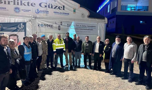 Madenciler Mahallesi'nde 2 bin kişilik iftar yemeği verdiler