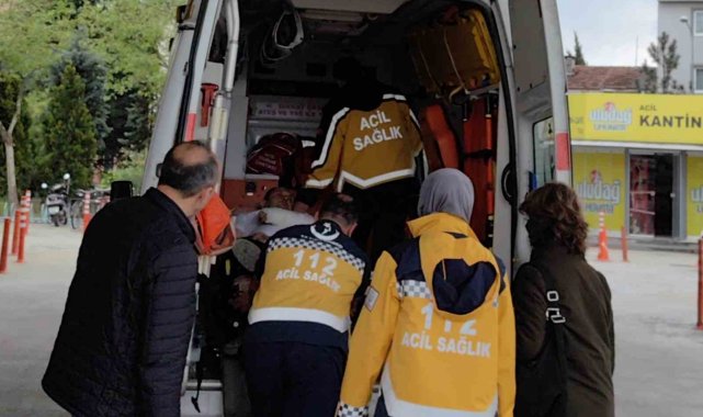 Makineye kolunu kaptıran işçi yaralandı