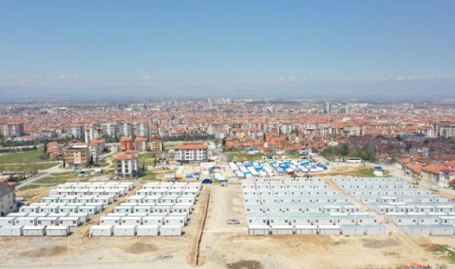 Malatya'da 25 bin depremzede, konteyner kentlere yerleştirildi
