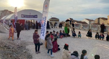Malatya'da depremzede çocuklara özel ramazan etkinlikleri düzenleniyor