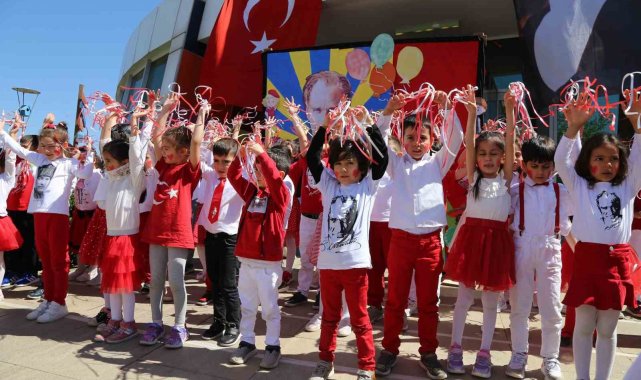 Manavgat'ta 23 Nisan coşkusu