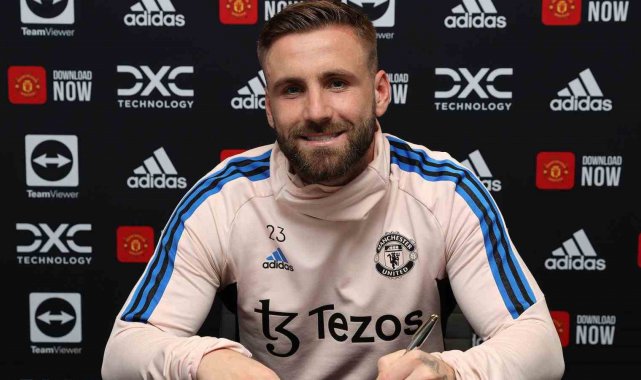 Manchester United, Luke Shaw'ın sözleşmesini 2027'ye kadar uzattı