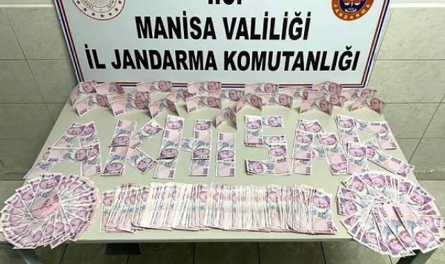Manisa'da piyasaya sahte para süren 2 şüpheliye tutuklama