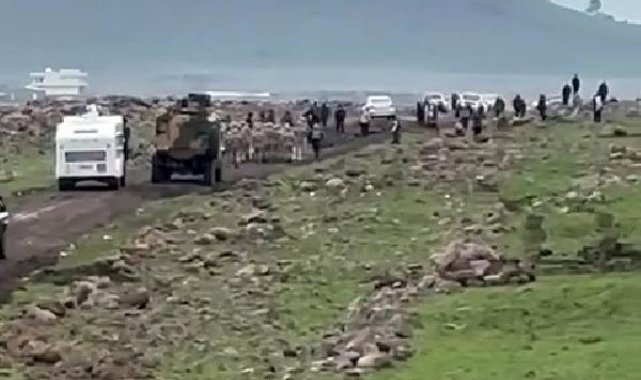 Mardin'de güneş enerjisi santrali gerginliği; jandarma müdahale etti