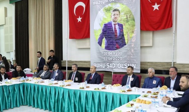 Mardin'de mühendis Gözenoğlu'nun şehadetinin yıl dönümünde iftar