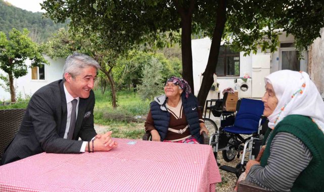 Marmaris Belediyesi engelli vatandaşa el uzattı