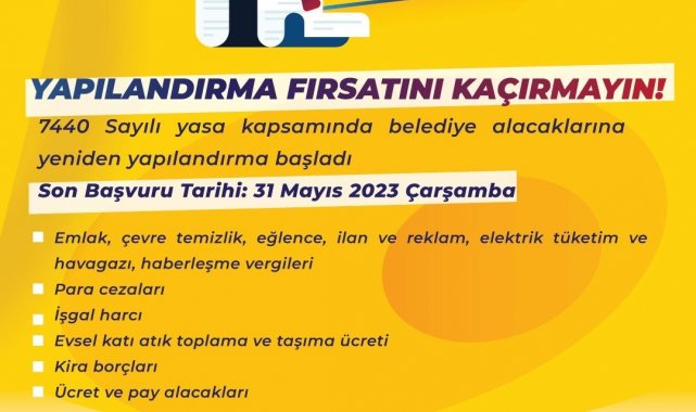 Marmaris'te belediye borçları yapılandırılıyor