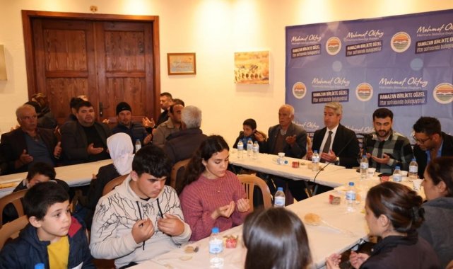 Marmaris'te iftar sofrası Osmaniye'de kuruldu
