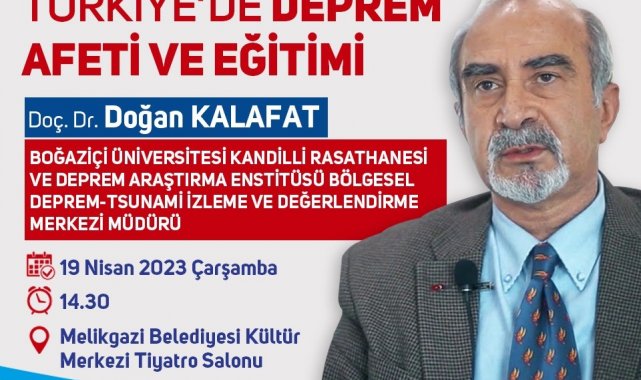 Melikgazi'de deprem seminerleri devam ediyor