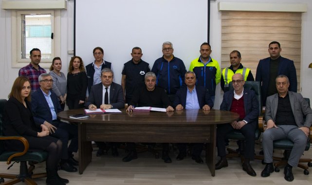 Mersin Büyükşehir Belediyesinde toplu iş sözleşmesi sevinci