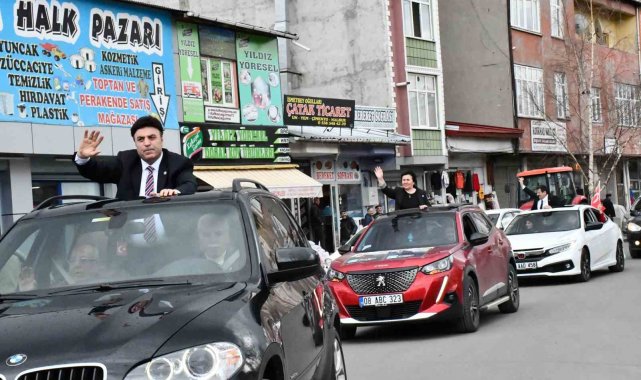 Milletvekili adayları karşılandı