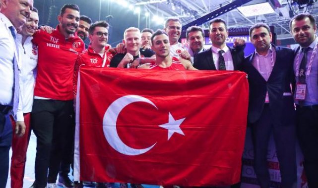 Milli cimnastikçi Adem Asil, Avrupa Şampiyonu oldu