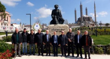 Mimar Sinan, ustalık eseri Selimiye Camii'nin meydanında anıldı
