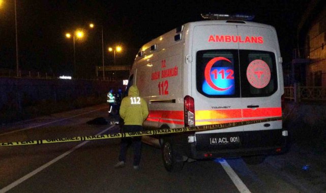 Motosikletle çarpışan bisiklet sürücüsü hayatını kaybetti