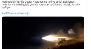MSB: PKKYPG'li teröristlerin havan saldırısında 4 asker yaralandı