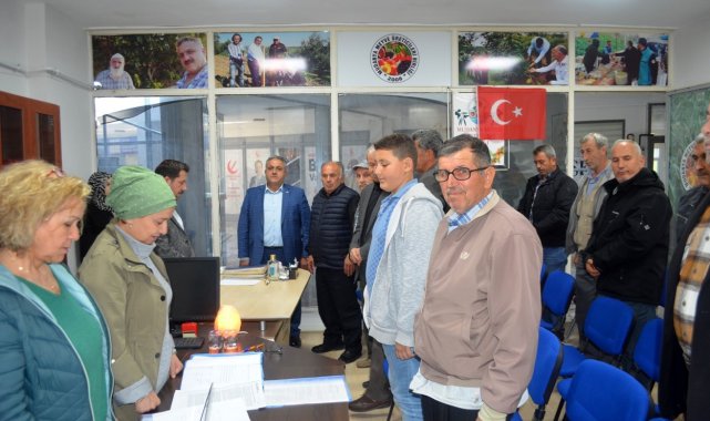 Mudanya Meyve Üreticileri Birliği mali genel kurulunu yaptı