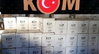 Muğla'da 7 bin 880 şişe sahte içki ele geçirildi