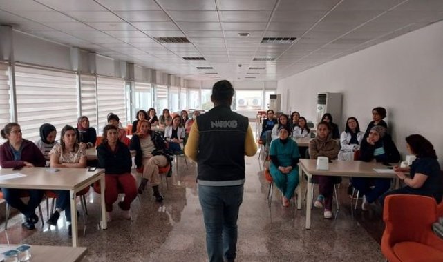 Muğla'da hastane personeline uyuşturucu eğitimi verildi