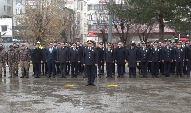 Muş'ta Türk Polis Teşkilatı'nın 178'inci kuruluş yıl dönümü