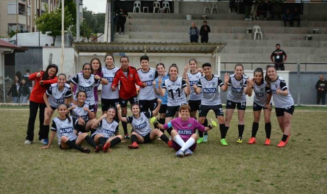 Nazilli Belediyespor Kadın Futbol Takımı Muğla temsilcisini mağlup etti
