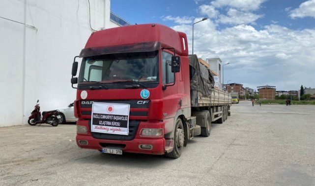 Nazilli Uzlaştırma Bürosu'ndan Hatay'a yardım eli
