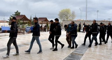 Nevşehir'de uyuşturucu operasyonunda 30 tutuklama